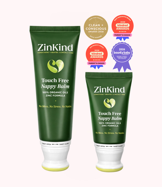 Limited Stock| Zinkind Touch Free Organic Nappy Balm | Home Away Best Seller Gift BOX