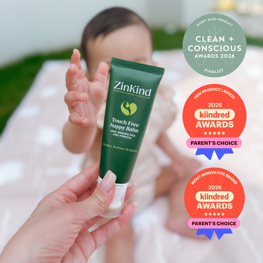 Limited Stock| Zinkind Touch Free Organic Nappy Balm | Home Away Best Seller Duo Kit