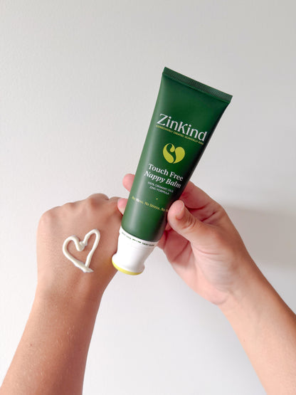 Touch free nppy balm heart 