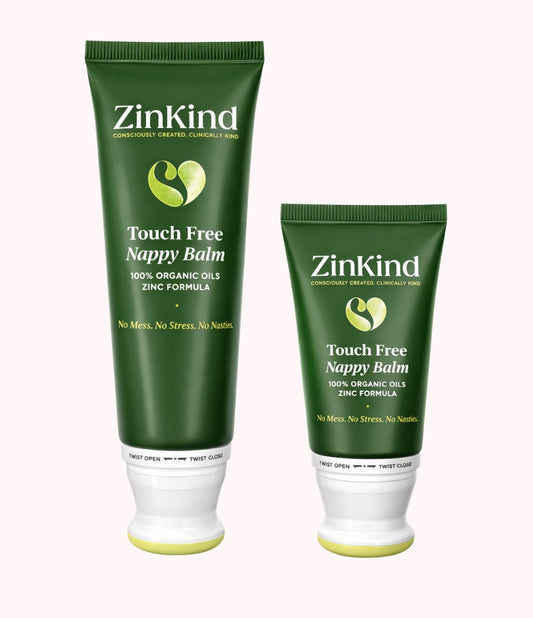 Zinkind Touch Free Organic Nappy Balm | Home Away Best Seller Duo Kit